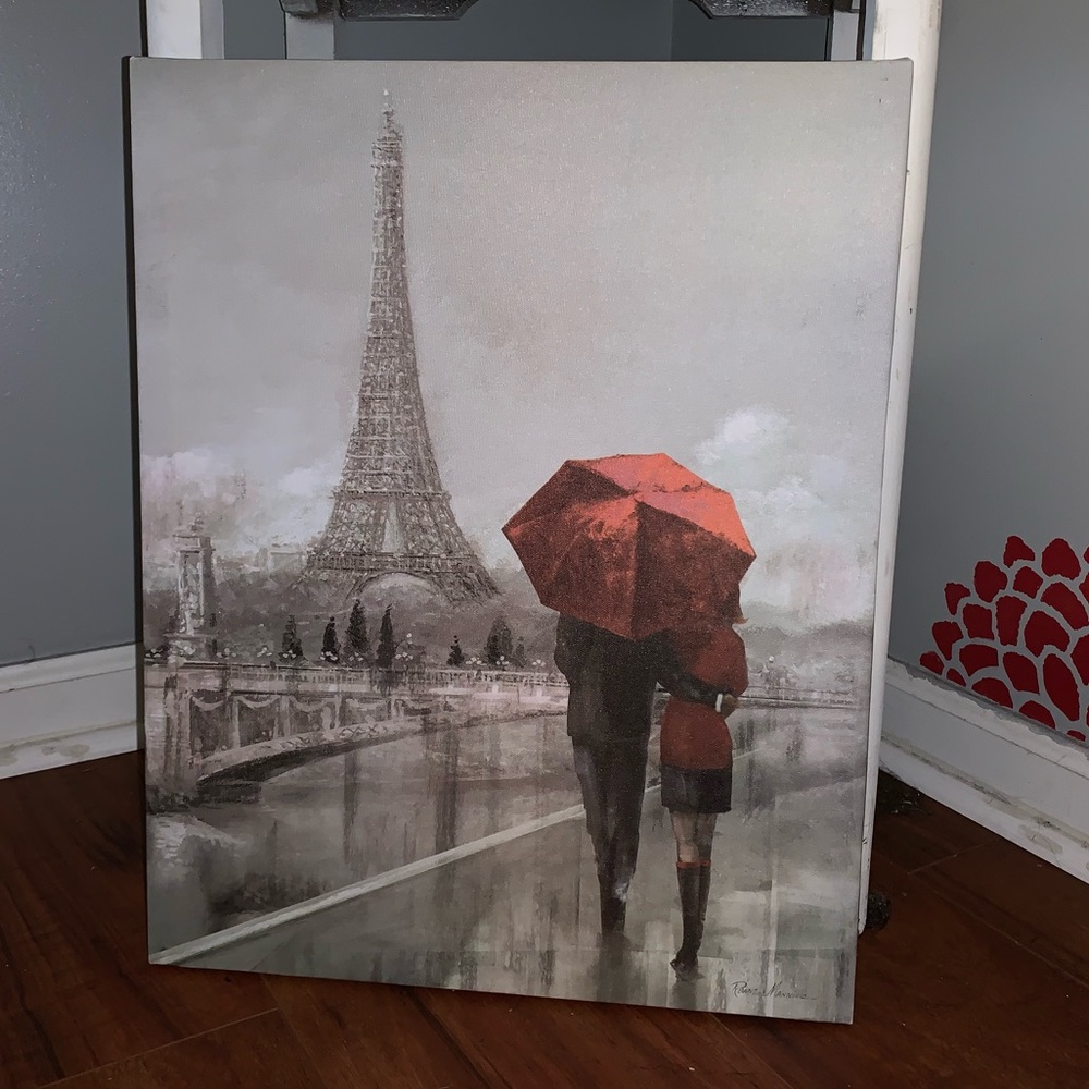 Eiffel tower wall decor
